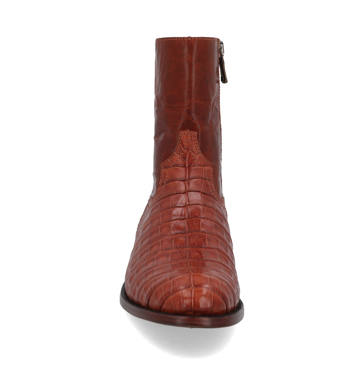 The Heritage Boot - Pecan Caiman Belly