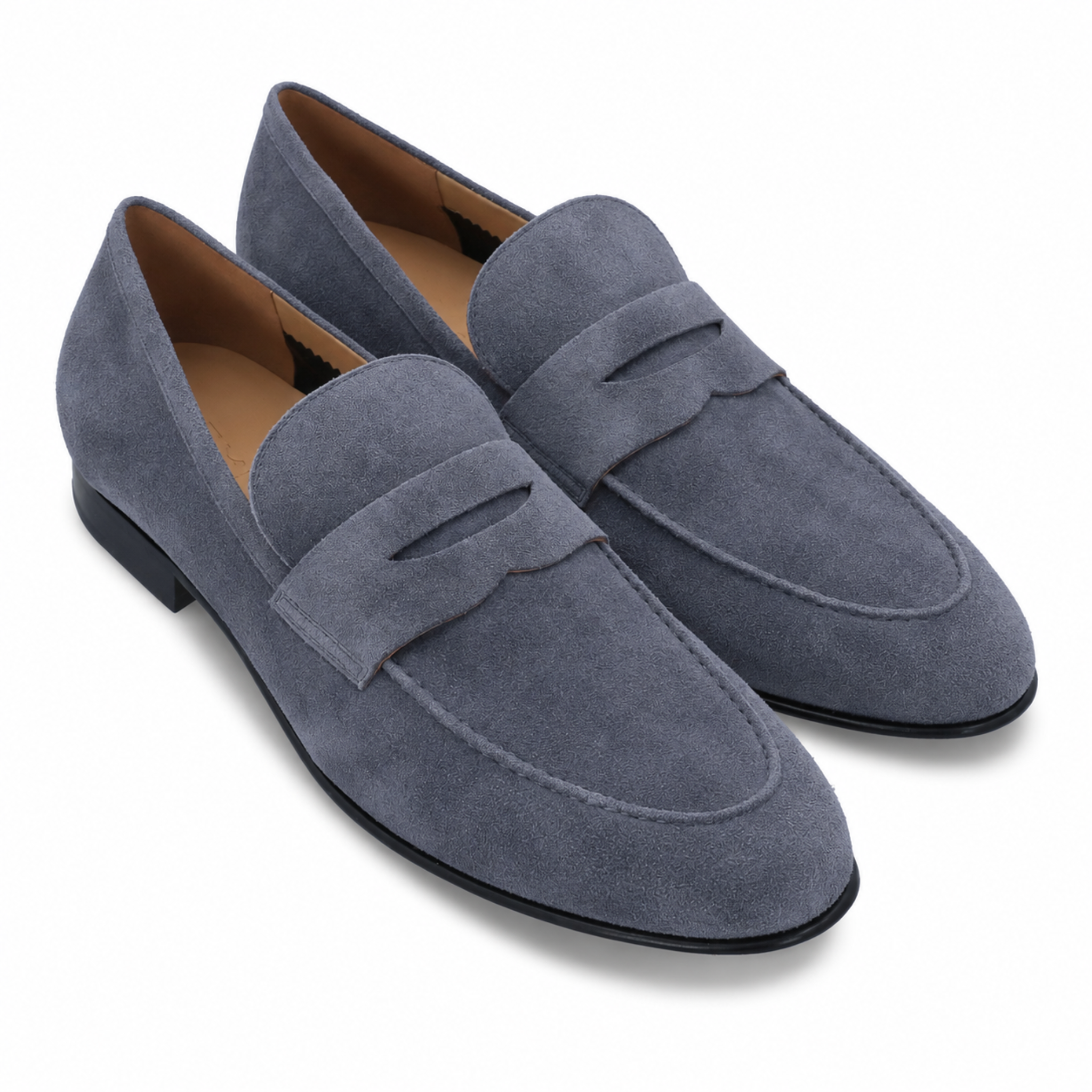The Broker - Italian Navy Suede