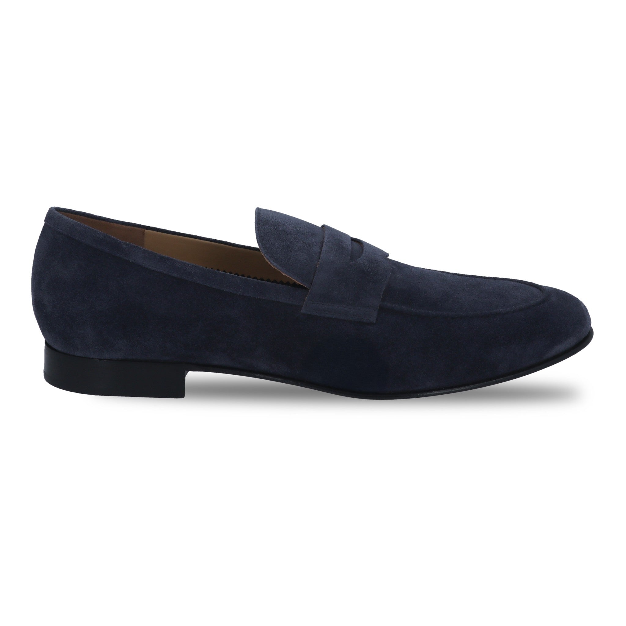The Broker - Italian Navy Suede