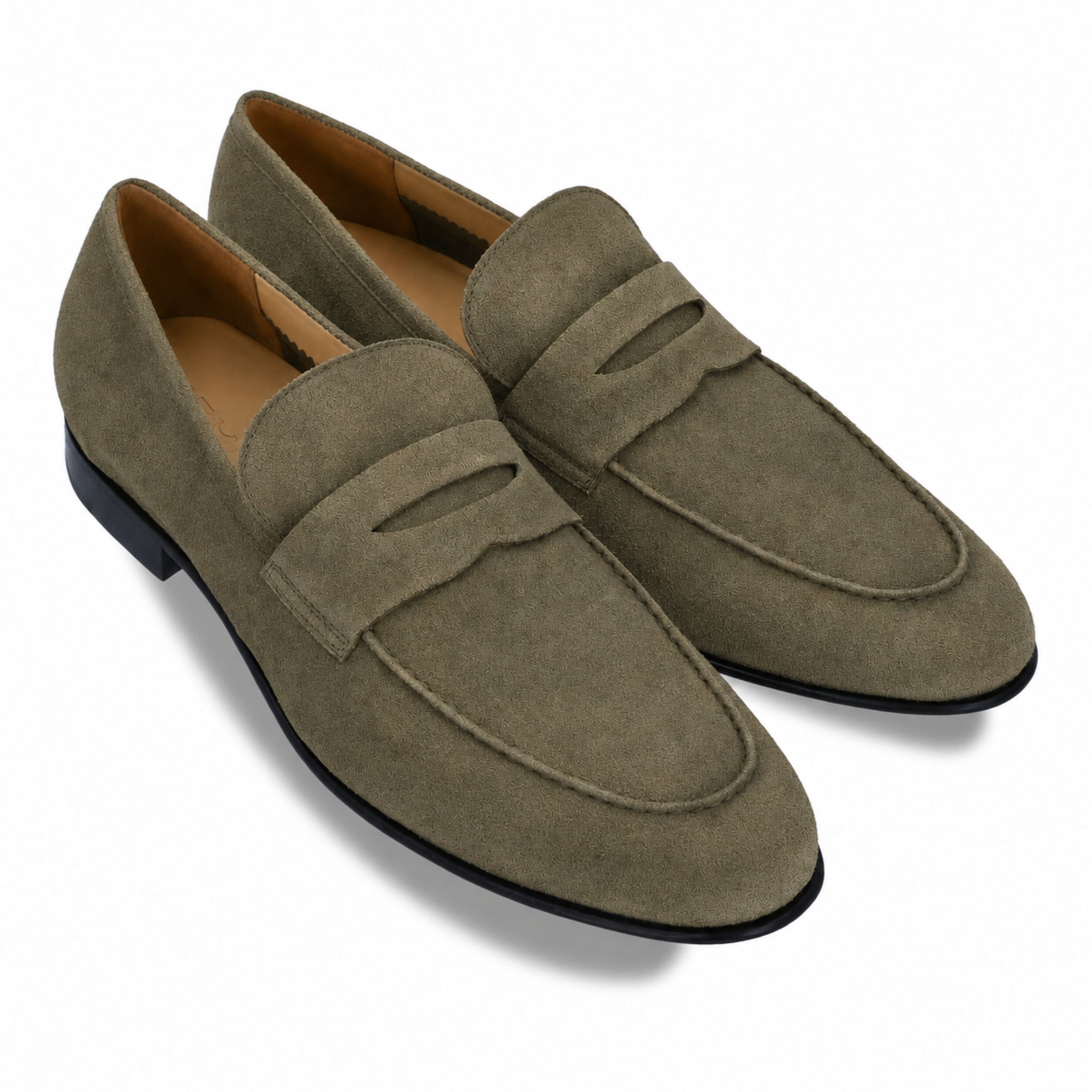 The Broker - Italian Olive Suede
