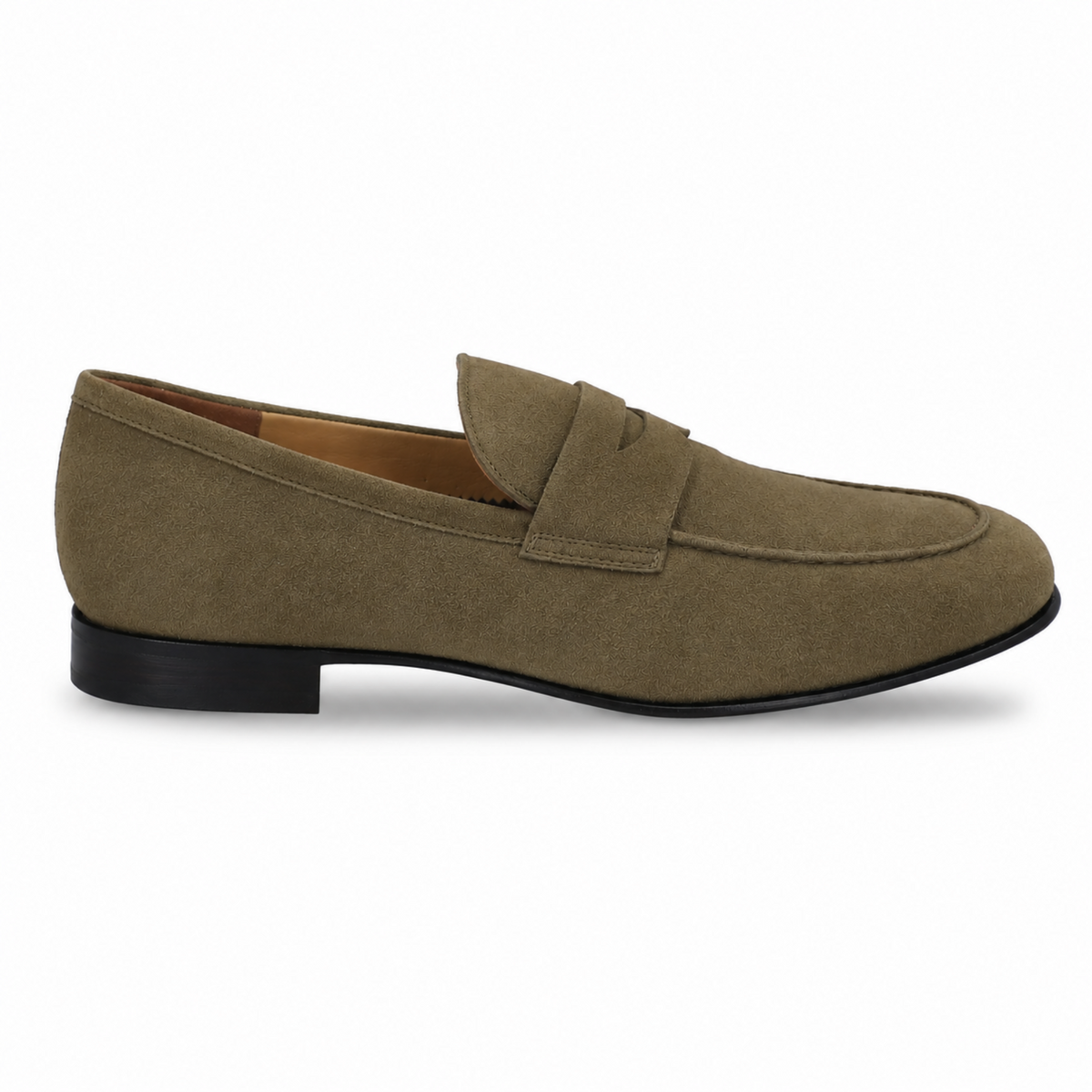 The Broker - Italian Olive Suede