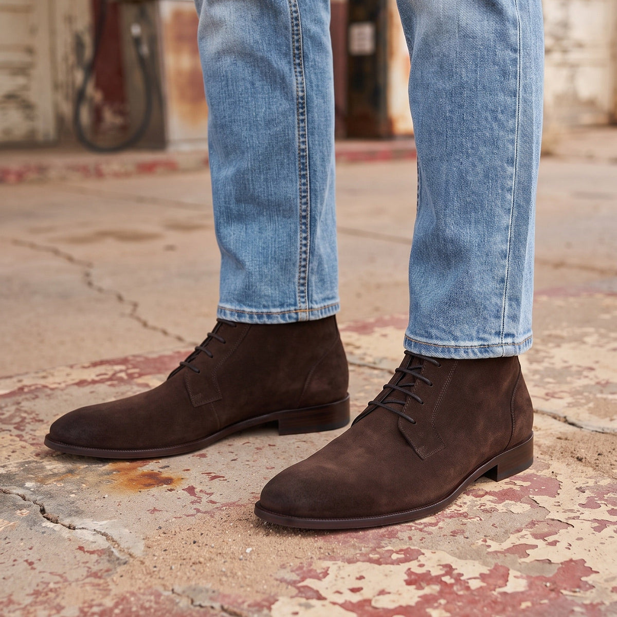 The Statesman - Italian Chocolate Suede