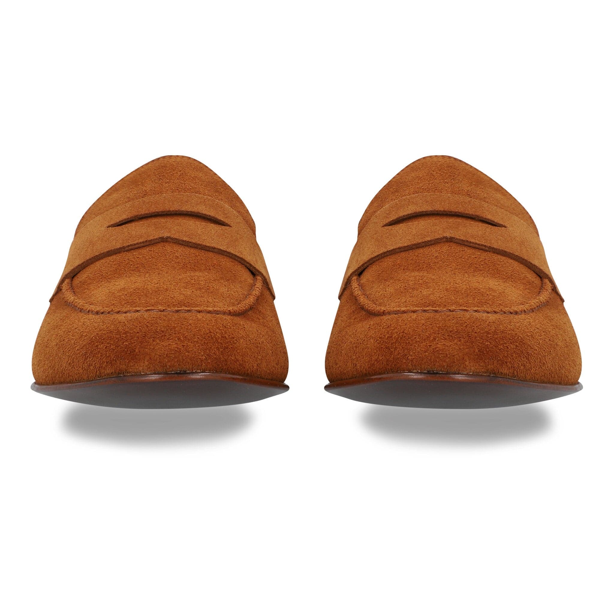 suede loafers