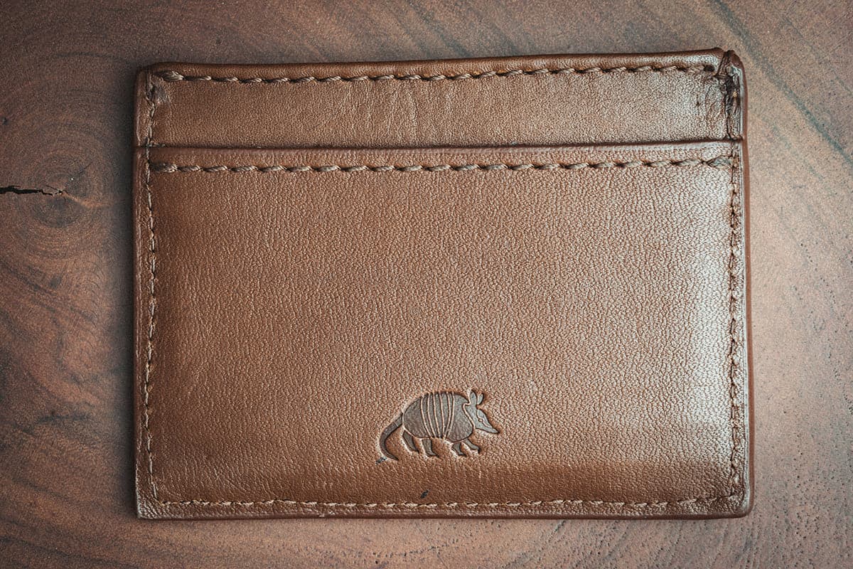 Heritage Leather Card Case | Handmade Leather Wallet | Hevias