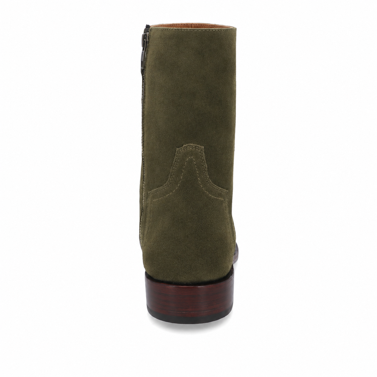 The Heritage Boot - Italian Olive Suede