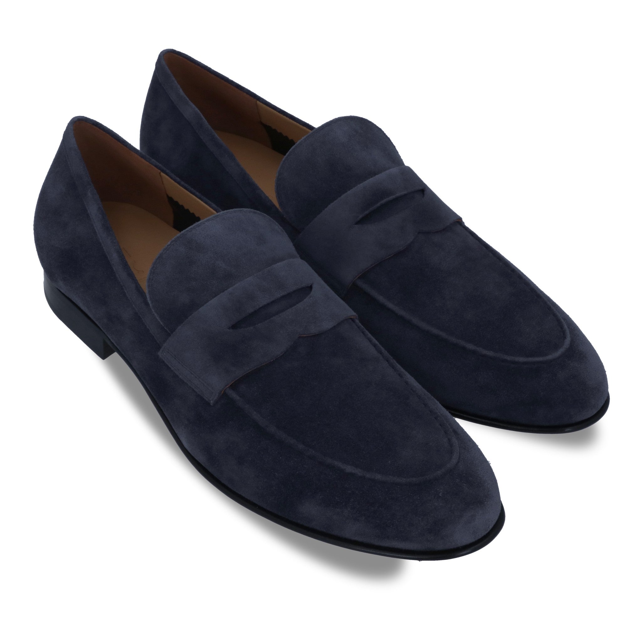 The Broker - Italian Navy Suede
