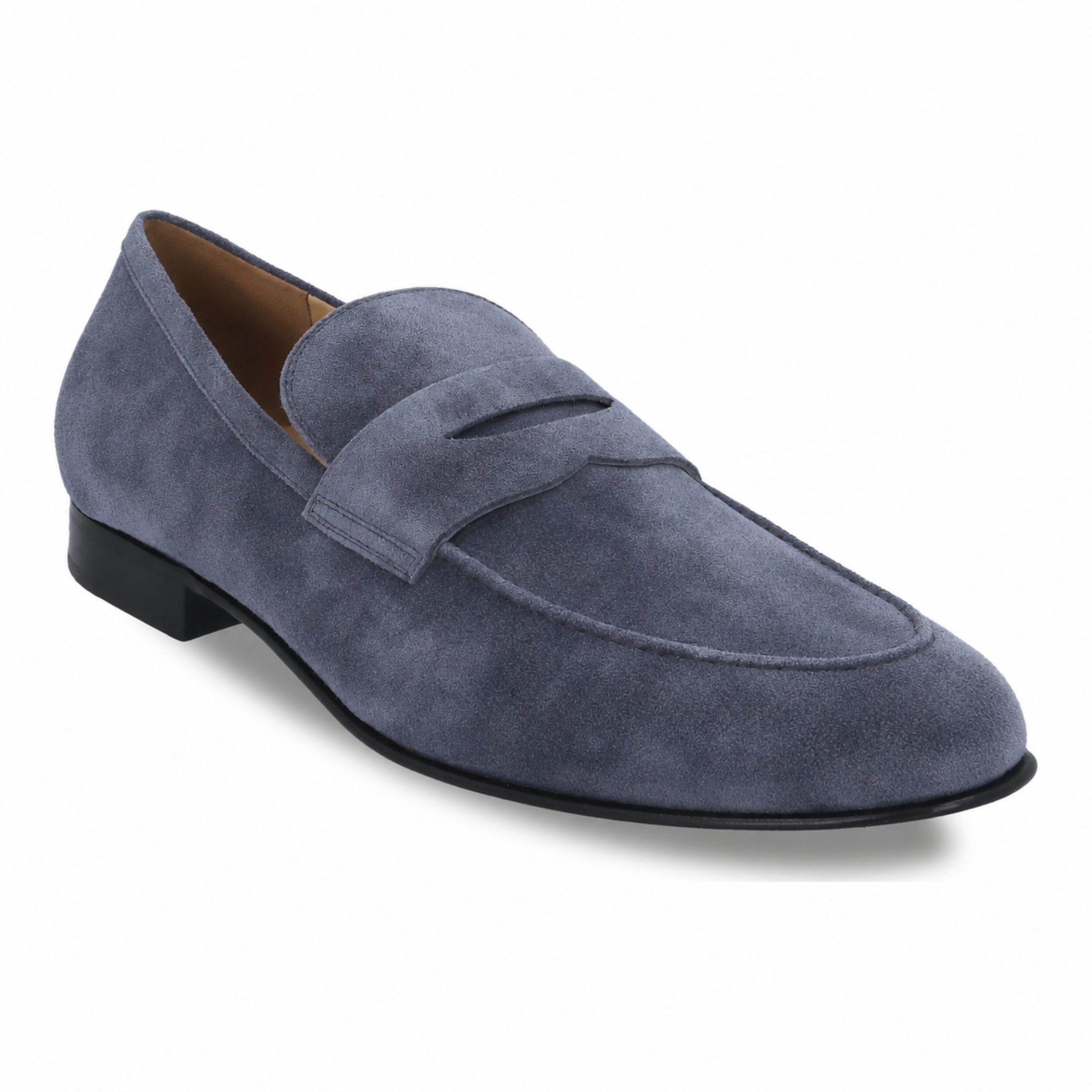 The Broker - Italian Navy Suede