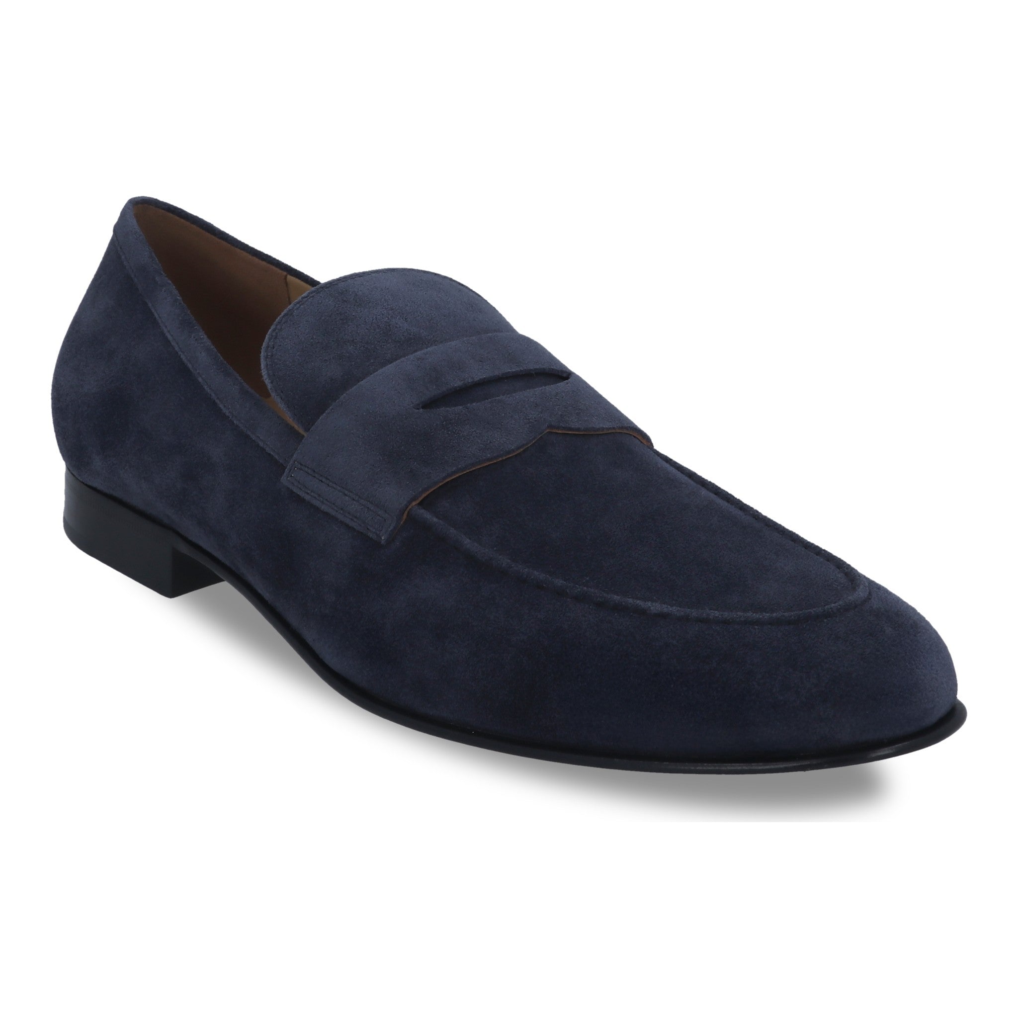 The Broker - Italian Navy Suede