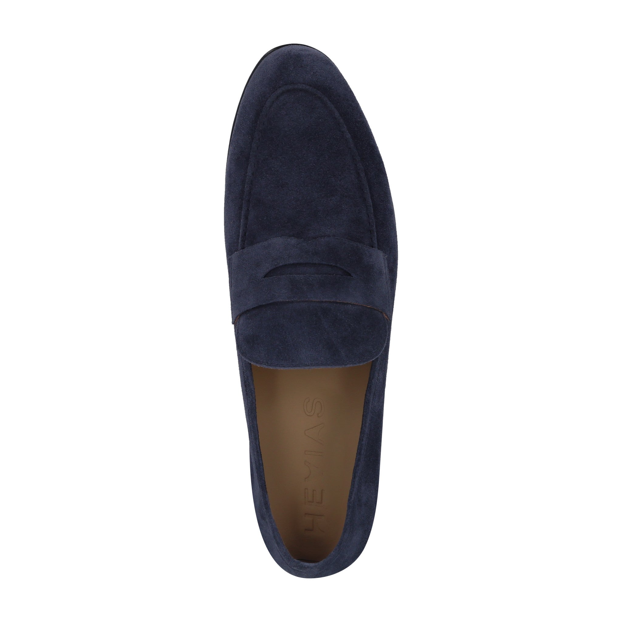 The Broker - Italian Navy Suede