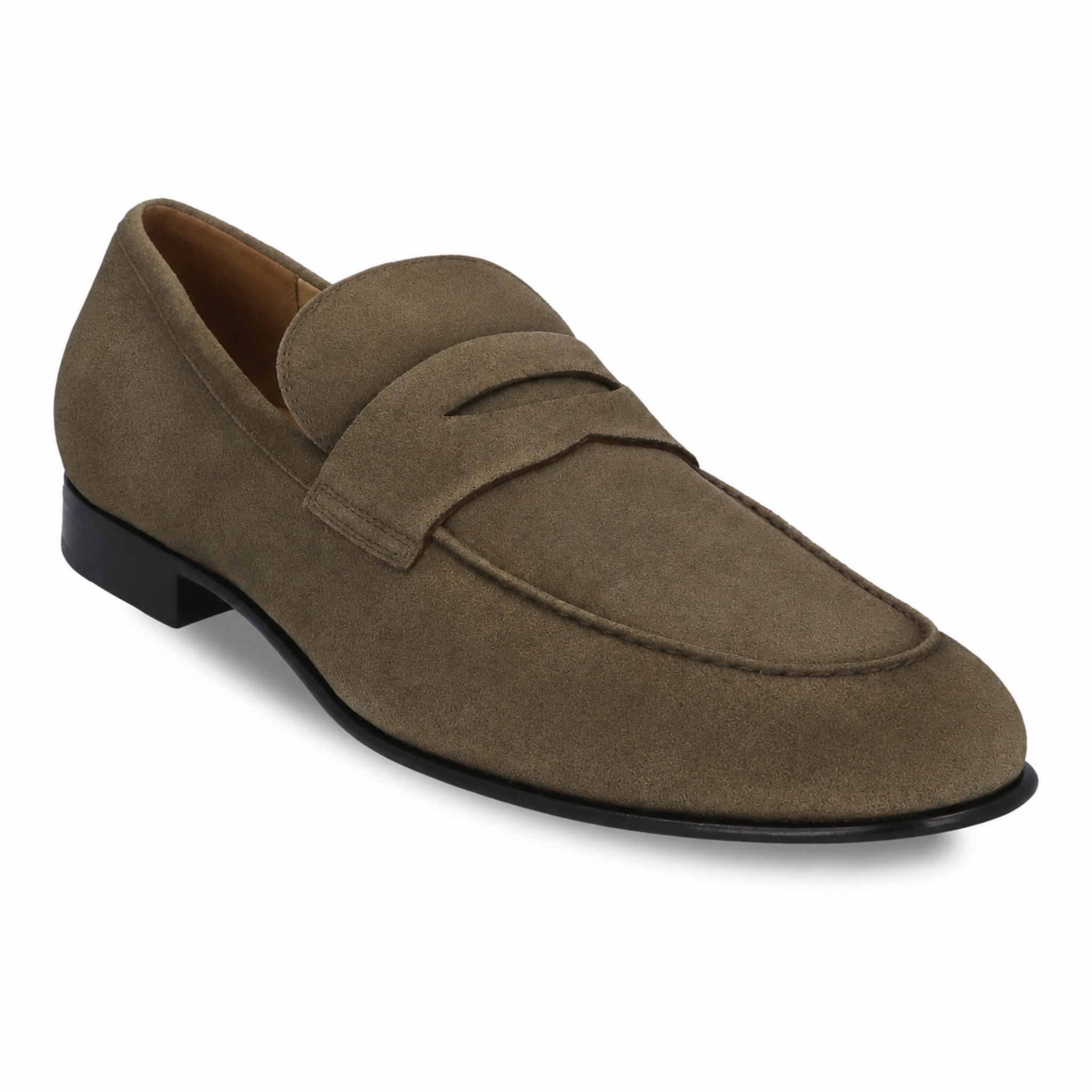 The Broker - Italian Olive Suede