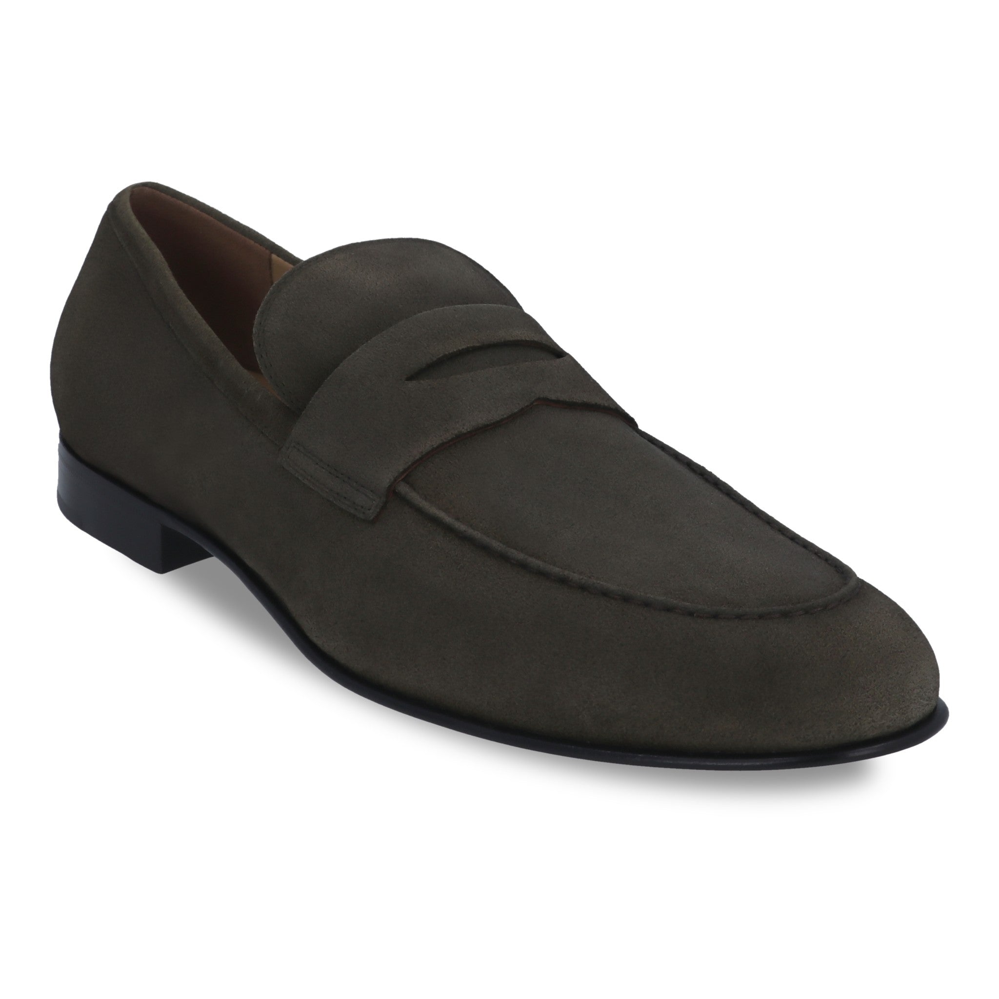 The Broker - Italian Olive Suede