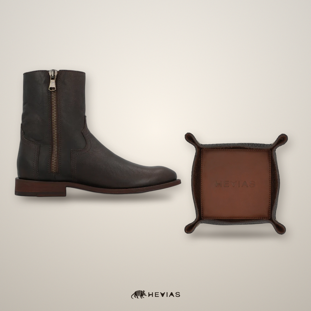 Heritage American Bison in Coal + Heritage Valet Tray