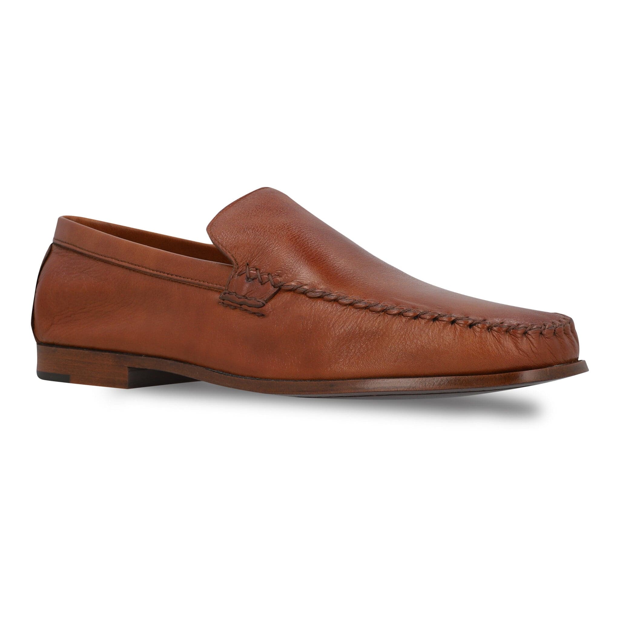 leather loafers 