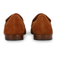 suede loafers