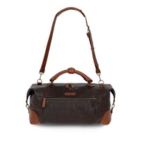 leather duffle bag